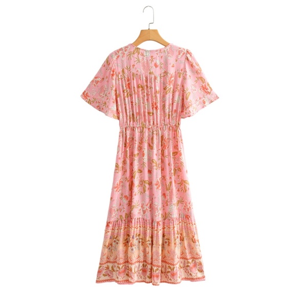 Boho Floral Dress - Picture 9 of 14